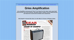 Desktop Screenshot of griesamps.com