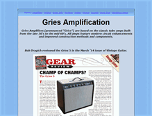 Tablet Screenshot of griesamps.com